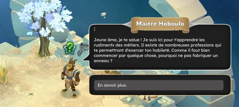 quête Bien débuter dofus