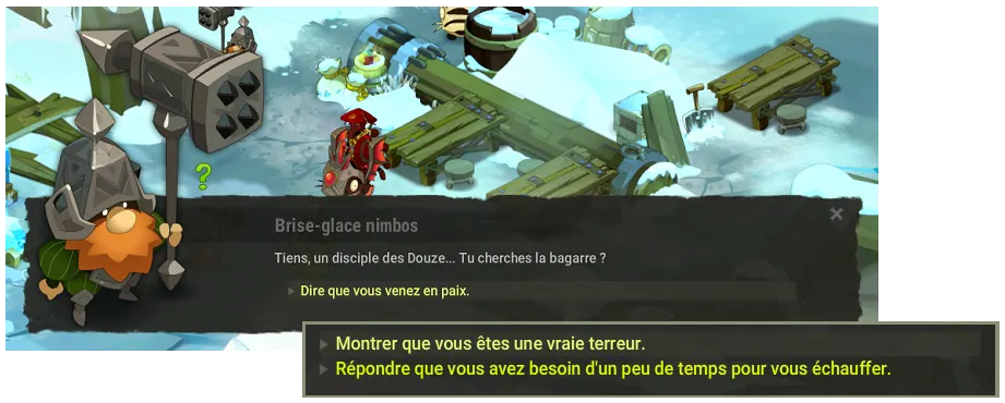 quête frappez ami et entrez dofus