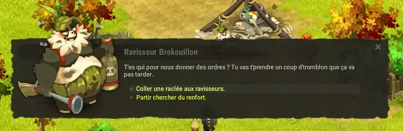 quête Question d'évolution