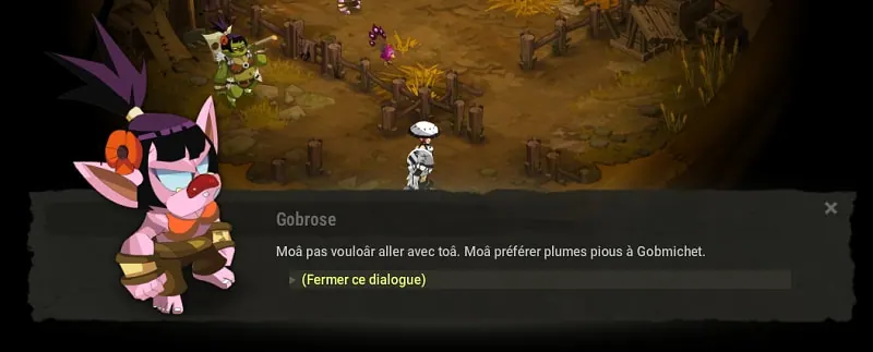 Gobmichet vibre pour Gobrose