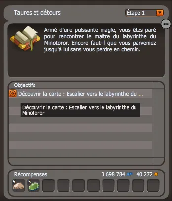 Taures et détours dofus pourpre