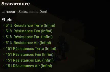 expédition du scarabosse doré