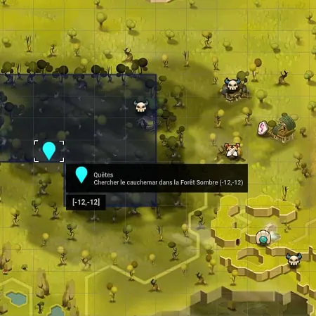 quête Partie de chasse dofus