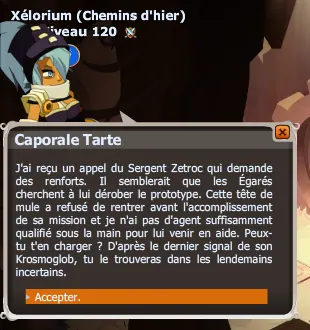 quete Déchirures temporelles dofus