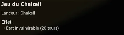 chaloeil invulnérabilité dofus