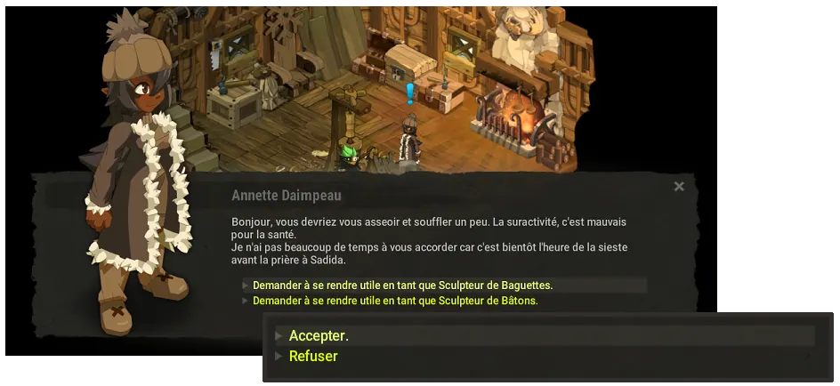 quête Mener à la baguette