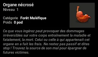 Les mystères de la forêt maléfique dofus