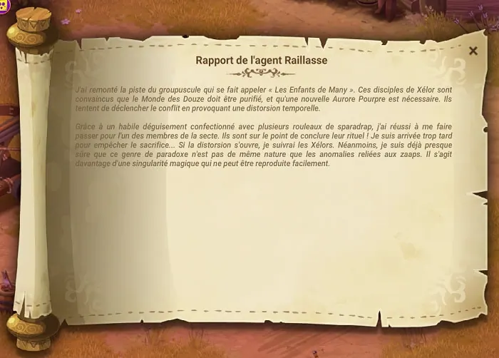 quête Aux frontières du réel