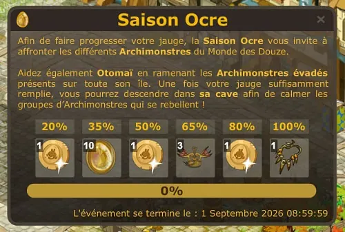 Comment obtenir des jetons Ocre dofus touch