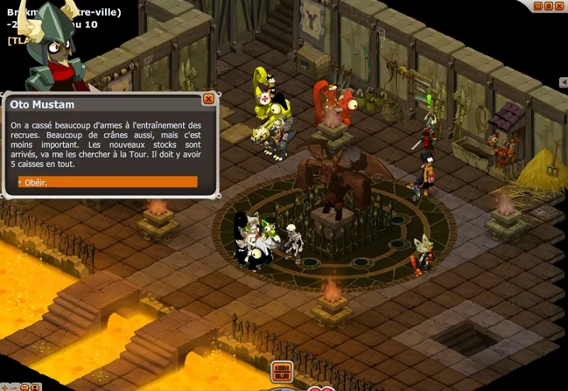 La noirceur des armes blanches dofus