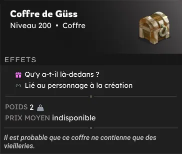 quête Chasse au trésor de Güss dofus