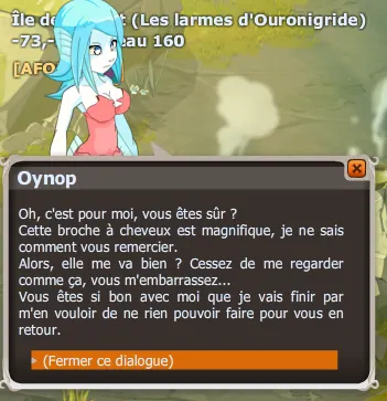 quete Art nacre dofus
