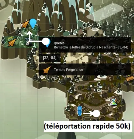 quête Un événement inattendu dofus