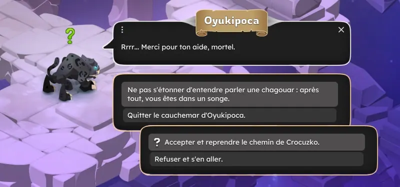 quête Cauchemar infini