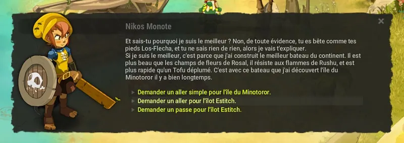 quête L'Éclat de l'Aube dofus
