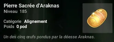 quête Gelé à pierre fendre
