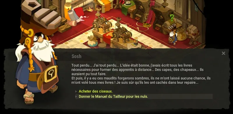 quête Bandanarthrie dofus
