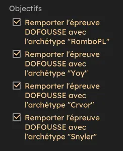 Saison Pourpre : L'Épreuve du Feu dofus