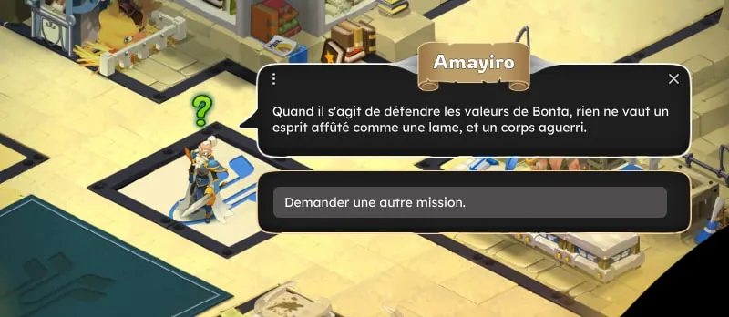 quête Au service de Danathor