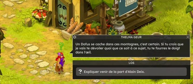 quête Chéri fais-moi peur dofus