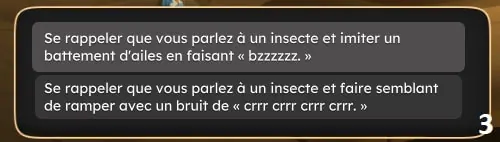 quête Le vol des bourdons