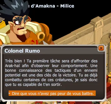 quete Arak-haï en pagaille dofus