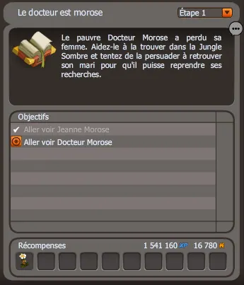 quête La femme perdue