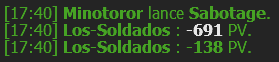 Donjon Minotoror dofus sorts