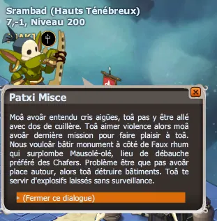 quête os sitôt dit aussitôt fait