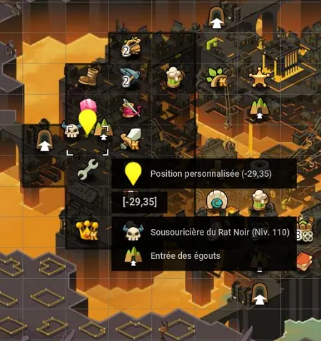 quête Mélodie en sous-sol dofus