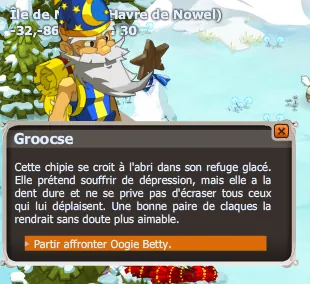 quête Oogie Betty est une vilaine grincheuse dofus