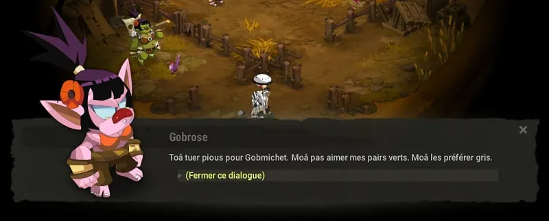 Gobmichet vibre pour Gobrose