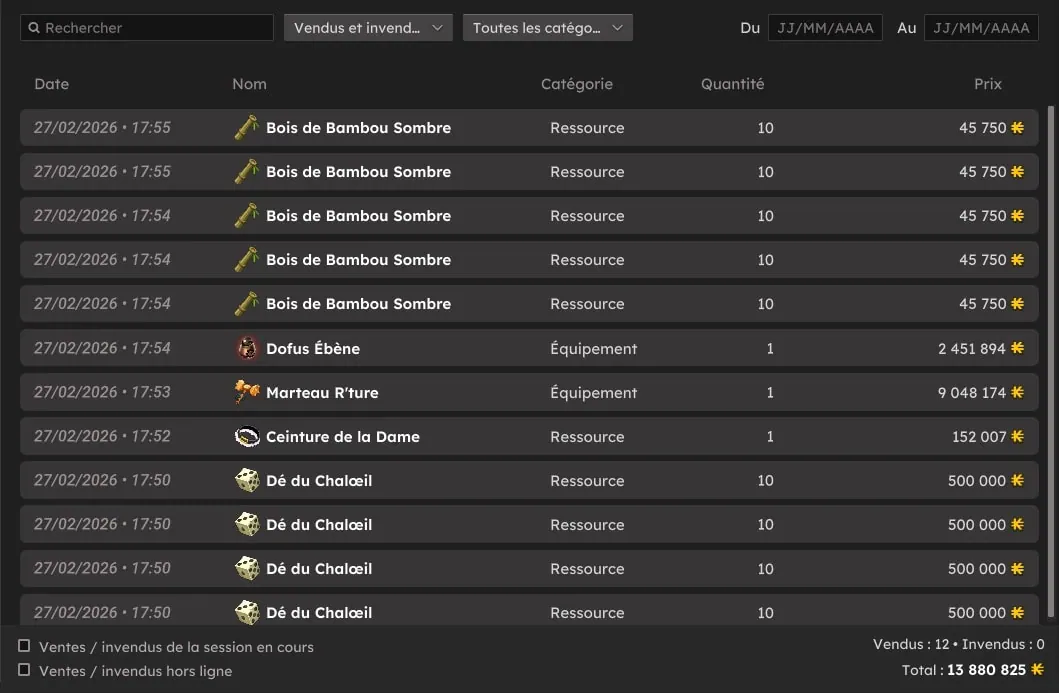mise à jour 3.5 dofus