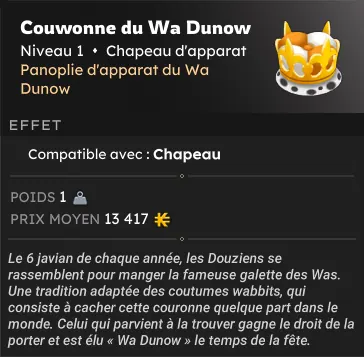 Galette des Was dofus