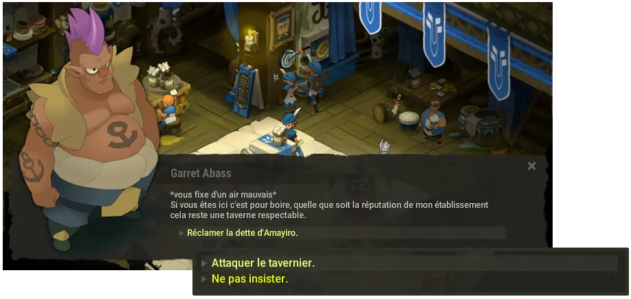 quête Recouvrement de dette à la Tabasse