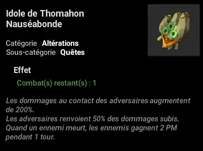 quête la bénédiction de Thomahon