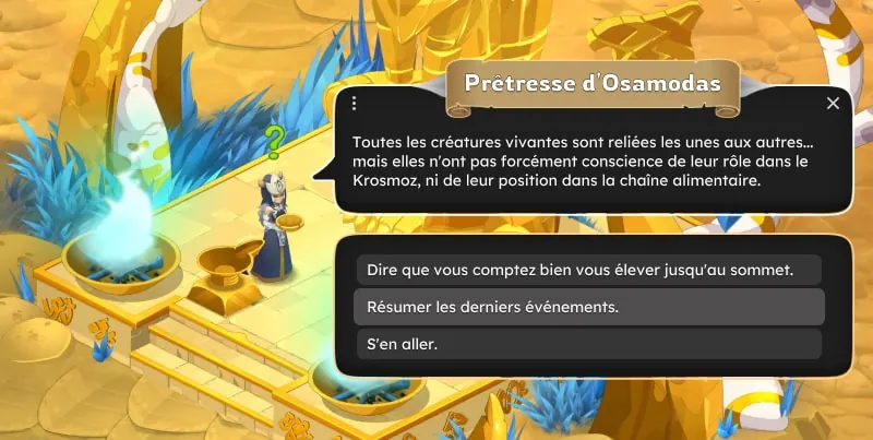 quête La proie des vérités dofus