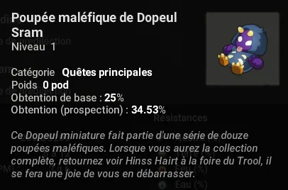 quête Partie de chasse dofus