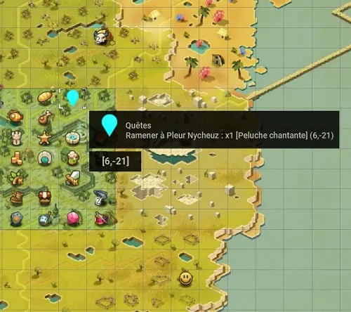 quête Partie de chasse dofus