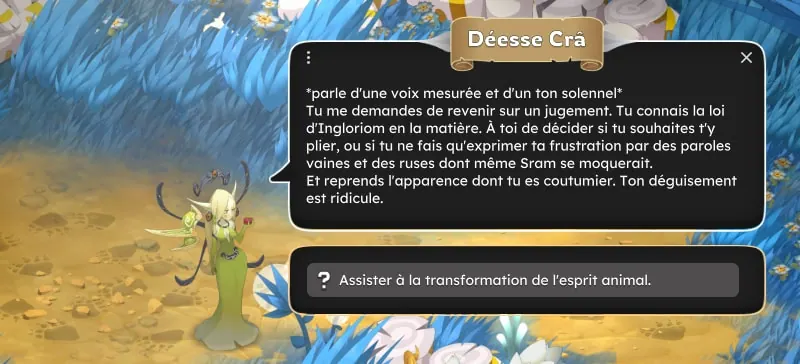 quête La proie des vérités dofus