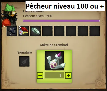 ankre de srambad dofus