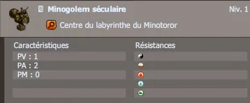 minogolem séculaire dofus