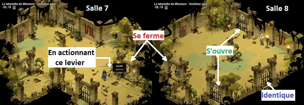 Fonctionnement Labyrinthe du Minotoror dofus