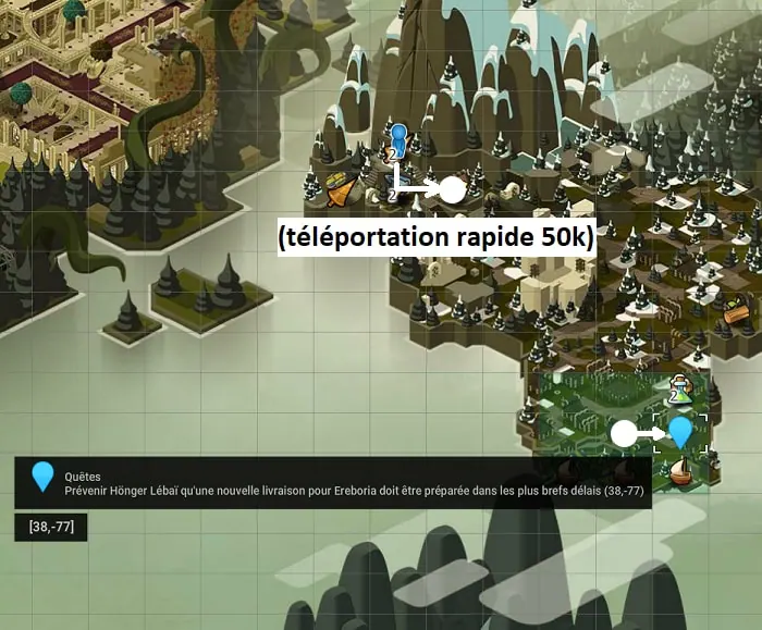 quête Un événement inattendu dofus