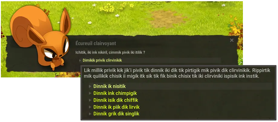 émote pierre feuille ciseaux dofus