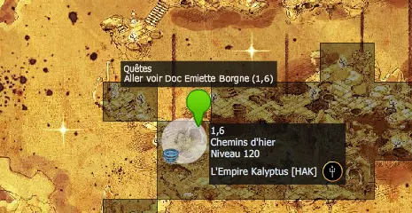 quete Prisonniers du temps
