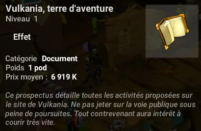 quête Premier Contact dofus
