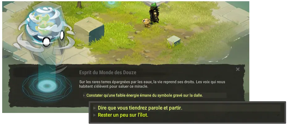 quête Prise de conscience dofus