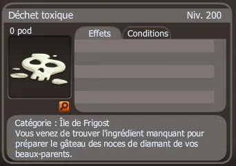 déchet toxique dofus
