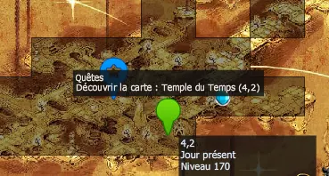 quete Prisonniers du temps